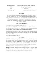 quyet dinh 199 qd ttg chuong trinh thuc hien ket luan 05 kl tw ve cong tac phong chong toi pham