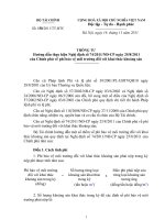 Thông tư số 158 2011 TT-BTC Hướng dẫn thực hiện Nghị định số 74 2011 NĐ-CP về phí bảo vệ môi trường đối với khai thác khoáng sản