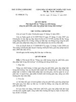 Quyết định số 1928 QĐ-TTG - Phê duyệt Đề án 