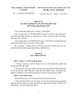 Thông tư số 19 2010 TT-BLĐTBXH - Quy định hệ thống tiêu chí, tiêu chuẩn kiểm định chất lượng trung tâm dạy nghề