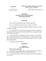 Nghị định quy định xử phạt vi phạm hành chính về khám bệnh, chữa bệnh