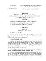 Nghị định số 104 2010 NĐ-CP về tổ chức, quản lý và hoạt động của công ty TNHH một thành viên do Nhà nước làm chủ sở hữu - Công ty TNHH trực tiếp phục vụ quốc phòng, an ninh