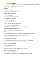 giai bai tap sgk tieng anh lop 5 chuong trinh moi unit 19 which place would you like to visit