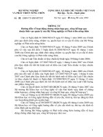 Thông tư số 83 2009 TT-BNNPTNT - Hướng dẫn về hoạt động chứng nhận hợp quy, công bố hợp quy thuộc lĩnh vực quản lý của Bộ Nông nghiệp và Phát triển nông thôn