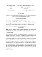 quyet dinh 559 qd ttg don gian hoa che do bao cao trong hoat dong cua co quan hanh chinh nha nuoc