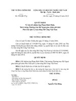 Quyết định số 395 QĐ-TTG - Về việc bổ nhiệm ông Phạm Bình Minh, Thứ trưởng Thường trực Bộ Ngoại giao kiêm giữ chức Phó Chủ tịch Ủy ban Sông Mê Công Việt Nam