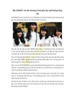 bo giao duc de xuat gian tien do trien khai chuong trinh giao duc pho thong moi