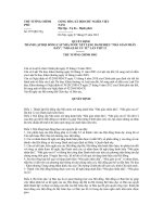 Quyết định 957 QĐ-TTg - Về việc thành lập Hội đồng cấp Nhà nước xét tặng danh hiệu 