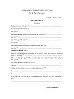 mau don khoi kien vu an lao dong