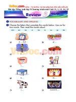 bai tap tieng anh lop 5 chuong trinh moi unit 11 12 13 14 15