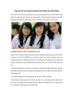 nguyen tac xay dung chuong trinh giao duc pho thong