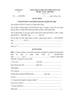 mau quyet dinh cuong che khau tru mot phan luong va mot phan thu nhap