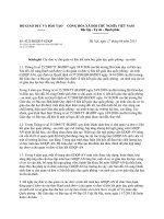 Công văn 4325 BGDĐT-GDQP - Danh sách liên kết giáo dục quốc phòng - an ninh của các cơ sở giáo dục đại học