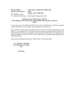 Công văn 1434 TCHQ-TXNK - Về thuế bảo vệ môi trường