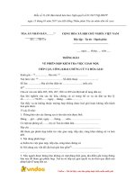 mau 31 ds thong bao ve phien hop kiem tra viec giao nop tiep can cong khai chung cu va hoa giai