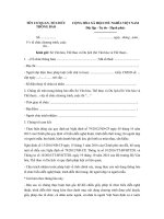 mau thong bao to chuc chuong trinh bieu dien nghe thuat