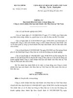 Thông tư số 79 2011 TT-BTC - Ban hành điều lệ tổ chức và hoạt động của Công ty TNHH một thành viên