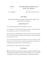 quyet dinh 3148 qd byt danh muc xet nghiem ap dung de lien thong cong nhan ket qua xet nghiem