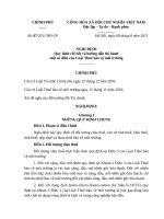 Nghị định số 67 2011 NĐ-CP của Chính phủ: Quy định  và hướng dẫn thi hành một số điều của Luật Thuế bảo vệ môi trường