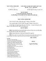 Quyết định số 59 2011 QĐ-TTG - Về việc ban hành quy chế làm việc của Hội đồng Tư vấn chính sách tài chính, tiền tệ quốc gia