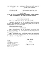 Quyết định số 1732 QĐ-TTG - Về việc ông Trần Văn Tá, Phó Chủ tịch Hội đồng quản trị, Tổng Giám đốc Tổng công ty Đầu tư và kinh doanh vốn Nhà nước nghỉ hưu