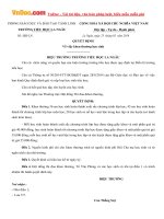 mau quyet dinh khen thuong hoc sinh tieu hoc