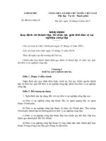 Nghị định quy định về thành lập, tổ chức lại, giải thể đơn vị sự nghiệp công lập