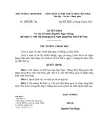 Quyết định số 1464 QĐ-TTG - Về việc bổ nhiệm ông Đào Ngọc Thắng giữ chức Ủy viên Hội đồng quản lý Ngân hàng Phát triển Việt Nam