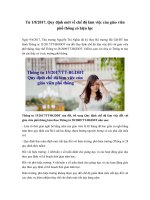 tu 1 8 2017 quy dinh moi ve che do lam viec cua giao vien pho thong co hieu luc