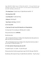 Ngày 16 03 2012 là ngày ĐKCC trả cổ tức đợt I 2011 bằng tiền với tỷ lệ 10%, tổ chức đại hội cổ đông thường niên