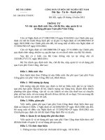 Thông tư số 136 2011 TT-BTC - Quy định mức thu, chế độ thu, nộp, quản lý và sử dụng phí qua Cụm phà Vàm Cống