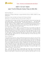 dien van ky niem ngay truyen thong luc luong cong an nhan dan