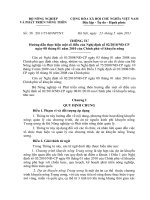 Thông tư số 38 2011 TT-BNNPTNT hướng dẫn thực hiện một số điều của Nghị định số 02 2010 NĐ-CP về khuyến nông