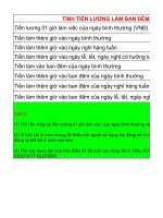 file excel tinh tien lam them gio