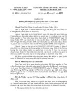 Thông tư số 02 2011 TT-BNNPTNT hướng dẫn nhiệm vụ quản lý Nhà nước về chăn nuôi
