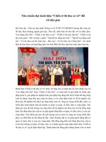 tieu chuan dat danh hieu chien si thi dua co so doi voi nha giao