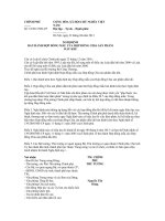 Nghị định 33 2013 NĐ-CP - Ban hành Hợp đồng mẫu của Hợp đồng Chia sản phẩm dầu khí