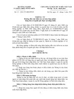 Thông tư hướng dẫn việc kiểm tra an toàn thực phẩm hàng hóa có nguồn gốc thực vật nhập khẩu