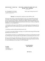 Công văn 2228 BGDĐT-CSVCTBTH - Vốn thực hiện đầu tư xây dựng trường đại học công lập trực thuộc Ủy ban nhân dân các tỉnh