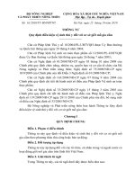 Thông tư số 61 2010 TT-BNNPTNT - Quy định điều kiện vệ sinh thú y đối với cơ sở giết mổ gia cầm