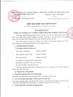 Công ty cổ phần đầu tư và phát triển doanh nghiệp Việt Nam | Nghị quyết HĐQT-ĐHCĐ IMG 20160909 0007