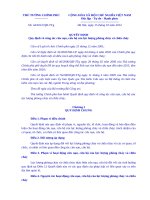 Quyết định quy định về công tác cứu nạn, cứu hộ của lực lượng phòng cháy và chữa cháy