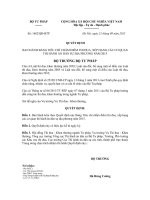 quyet dinh 1682 QD BTP tieu chi cham thi dua cac co quan thi hanh an dan su tai dia phuong 1