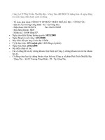 Ngay dang ky cuoi cung chot danh sach cd 2008