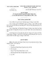 Quyết định số 55 QĐ-TTG - Về việc phê chuẩn kết quả miễn nhiệm Thành viên Ủy ban nhân dân tỉnh Sóc Trăng nhiệm kỳ 2004 - 2011