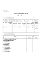 bieu mau bao cao thu bao hiem xa hoi