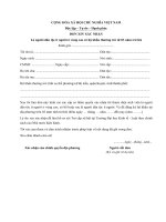 mau don xin xac nhan la nguoi dan toc it nguoi o vung cao