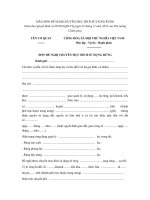 mau don de nghi chuyen muc dich su dung rung