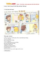 giai bai tap sgk tieng anh lop 4 chuong trinh moi unit 18 whats your phone number