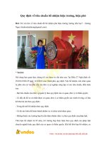 quy dinh ve tieu chuan bo nhiem hieu truong hieu pho